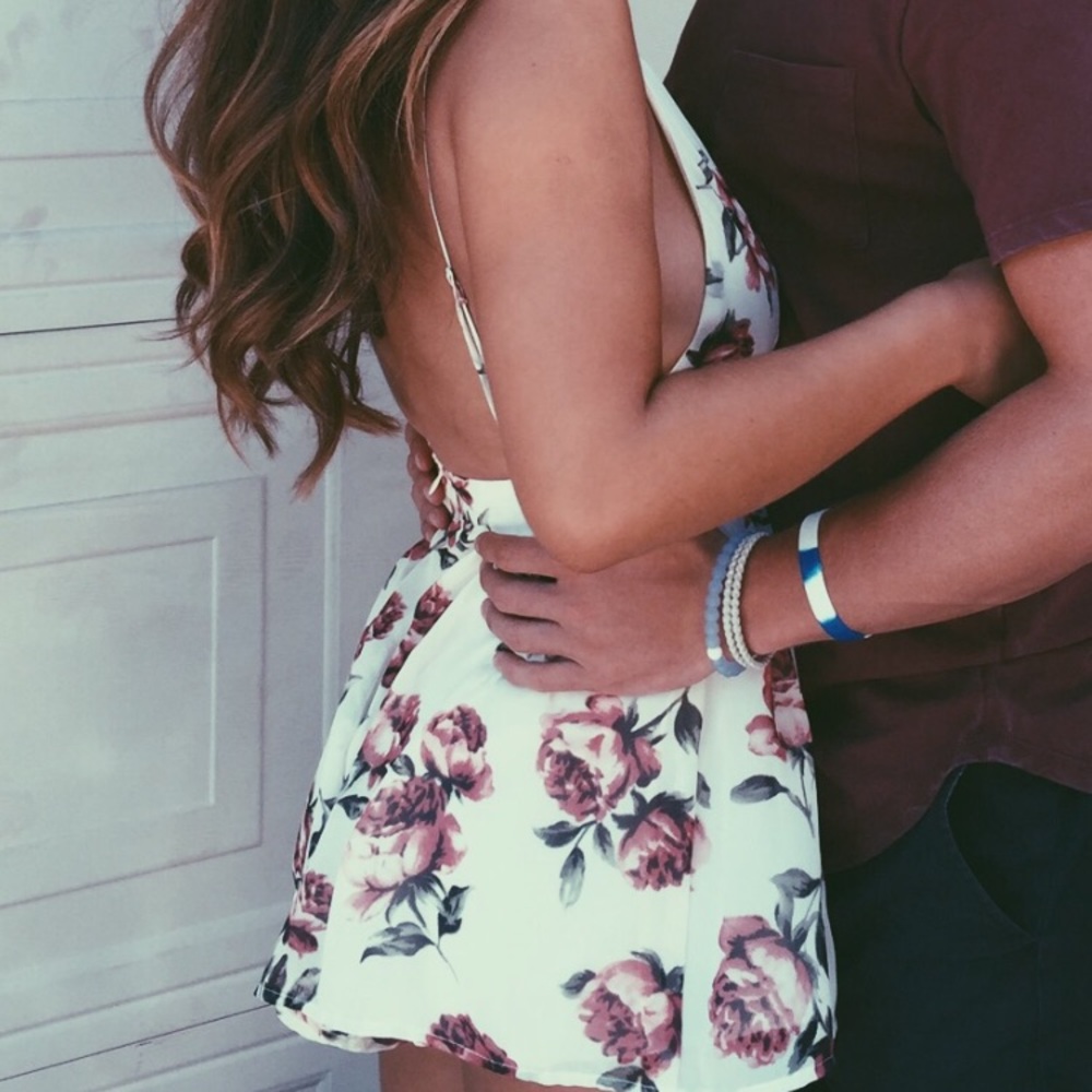 Flowery Romper